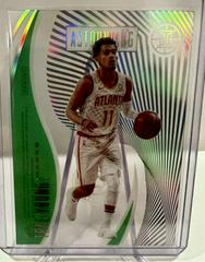 Trae Young [Green] Basketball Cards 2019 Panini Illusions Astounding Prices