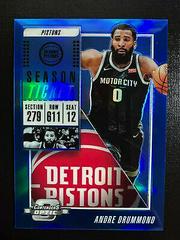 Andre Drummond [Blue] #29 Basketball Cards 2018 Panini Contenders Optic Prices