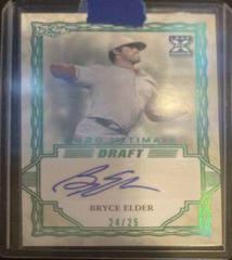 Bryce Elder #BA-BE1 Baseball Cards 2020 Leaf Ultimate Autographs Prices