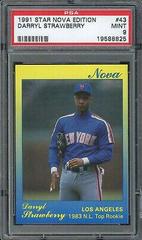 Darryl Strawberry #43 Baseball Cards 1991 Star Nova Edition Prices
