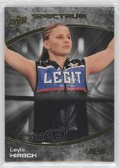 Leyla Hirsch [Dark] Wrestling Cards 2021 Upper Deck AEW Spectrum Prices