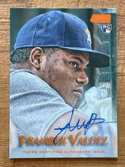 Framber Valdez [Orange] #FVA Baseball Cards 2019 Stadium Club Autographs Prices