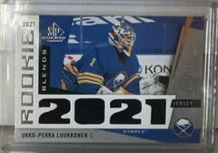Ukko Pekka Luukkonen Hockey Cards 2021 SP Game Used Rookie Blends Prices