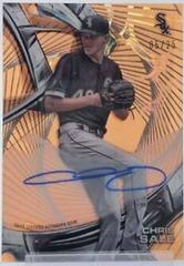 Chris Sale [Orange Magma Diffractor] #HT-CSA Baseball Cards 2016 Topps High Tek Autograph Prices