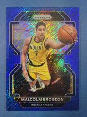 Malcolm Brogdon [Blue Shimmer] Basketball Cards 2021 Panini Prizm Prices