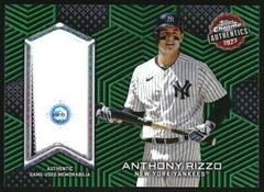 Anthony Rizzo [Green] #TCA-ARI Baseball Cards 2023 Topps Chrome Authentics Relics Prices