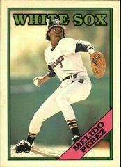 Melido Perez #83T Baseball Cards 1988 Topps Traded Tiffany Prices