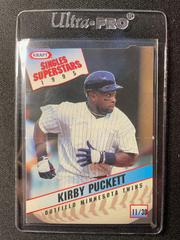 Kirby Puckett #11 Baseball Cards 1995 Kraft Singles Superstars Prices