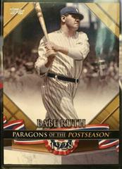 Babe Ruth [Gold] #PP-13 Baseball Cards 2022 Topps Update Paragons of the Postseason Prices