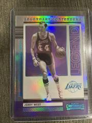 Jerry West Basketball Cards 2021 Panini Contenders Legendary Prices