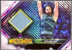Seth Rollins #MR-SR Wrestling Cards 2019 Topps WWE Road to Wrestlemania Mat Relics Prices