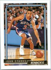 John Starks #44 Basketball Cards 1992 Topps Gold Prices