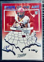 Breece Hall Football Cards 2022 Panini Prestige State of the Art Prices