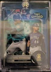 Julio Rodriguez [Class 3 Blue] #4 Baseball Cards 2022 Topps Gold Label Prices