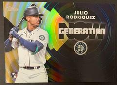 Julio Rodriguez [Gold] Baseball Cards 2022 Topps Update Generation Now Prices