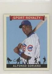 Alfonso Soriano #SR-AS Baseball Cards 2007 Upper Deck Goudey Sport Royalty Prices