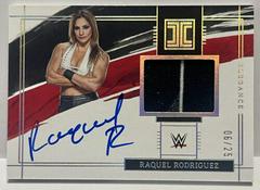 Raquel Rodriguez [Holo Silver] Wrestling Cards 2022 Panini Impeccable WWE Elegance Memorabilia Autographs Prices