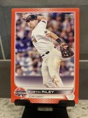 Austin Riley [Red] #ASG-50 Baseball Cards 2022 Topps Update All Star Game Prices