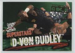 D Von Dudley [Gold] Wrestling Cards 2001 Fleer WWF Wrestlemania Prices