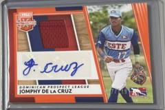 Jomphy De La Cruz [Signature] #193 Baseball Cards 2022 Panini Elite Extra Edition Prices