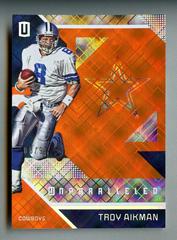 Troy Aikman [Orange] #101 Football Cards 2016 Panini Unparalleled Prices