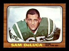 Sam DeLuca #91 Football Cards 1966 Topps Prices