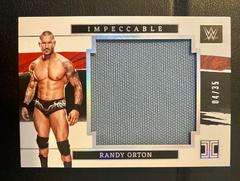 Randy Orton Wrestling Cards 2022 Panini Impeccable WWE Jumbo Materials Prices