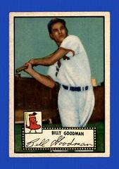 Billy Goodman [Black Back] Baseball Cards 1952 Topps Prices