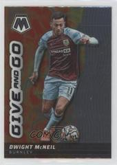 Dwight McNeil Soccer Cards 2021 Panini Mosaic Premier League Give and Go Prices