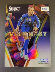 Trinity Rodman #14 Soccer Cards 2022 Panini Select FIFA Visionary Prices