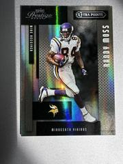 Randy Moss [Xtra Points Black] #82 Football Cards 2004 Playoff Prestige Prices
