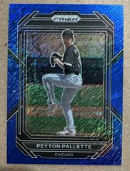 Peyton Pallette [Blue Shimmer] #100 Baseball Cards 2023 Panini Prizm Prices