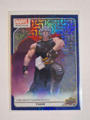 Thor [Blue Traxx] #134 Marvel 2023 Upper Deck Platinum Prices