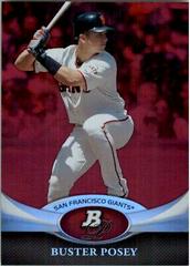 Buster Posey [Ruby] #28 Baseball Cards 2011 Bowman Platinum Prices