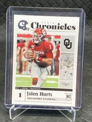 Jalen Hurts [Red] #14 Football Cards 2020 Panini Chronicles Draft Picks Prices