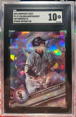 Colson Montgomery [Atomic] Baseball Cards 2022 Bowman's Best Top Prospects Prices