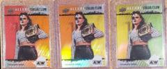 Thunder Rosa [Full Rainbow Autograph] #R-18 Wrestling Cards 2022 Upper Deck Allure AEW Color Flow Prices