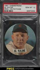 Al Kaline Baseball Cards 1961 Chemstrand Iron on Patch Prices
