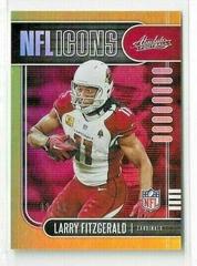 Larry Fitzgerald [Spectrum Gold] Football Cards 2019 Panini Absolute NFL Icons Prices