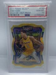Josh Hart [Gold Die Cut Prizm] Basketball Cards 2017 Panini Select Prices