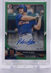 Peter Alonso [Green] #PA-PA Baseball Cards 2018 Bowman Paper Prospects Autographs Prices