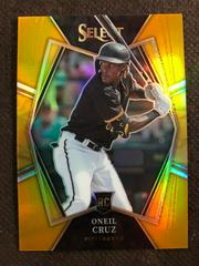 Oneil Cruz [Gold Prizm] Baseball Cards 2022 Panini Select Prices