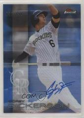 Corey Dickerson [Blue Refractor] Baseball Cards 2016 Topps Finest Autographs Prices