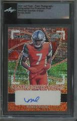 Romeo Doubs [Metalized Sparkles Orange] #FP-RD1 Football Cards 2022 Leaf Flash Photography Autographs Prices