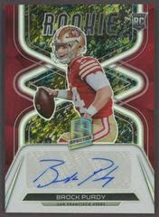 Brock Purdy [Neon Splatter] #40 Football Cards 2022 Panini Spectra Rookie Autographs Prices
