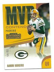 Aaron Rodgers [Gold] Football Cards 2018 Panini Contenders MVP Prices