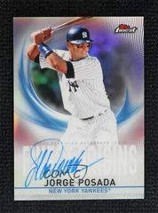 Jorge Posada #JP Baseball Cards 2019 Topps Finest Origins Autograph Prices
