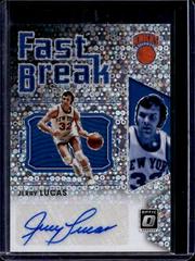 Jerry Lucas Basketball Cards 2021 Panini Donruss Optic Fast Break Signatures Prices