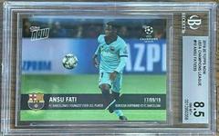 Ansu Fati Soccer Cards 2019 Topps Now UEFA Champions League Prices