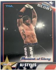 AJ Styles #61 Wrestling Cards 2013 TriStar TNA Impact Glory Prices